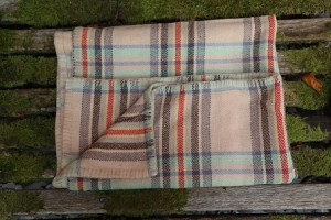 Gender neutral Mid Century modern baby blanket BB01 